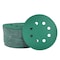 Legit Grit 5 inch Sand paper Disc, 8-Hole, 120 Grit, 50PK LG5-8120-50 - alternate 1